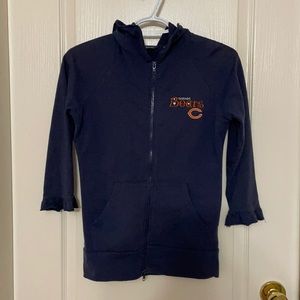 NFL Chicago Bears XS zip up hoodie